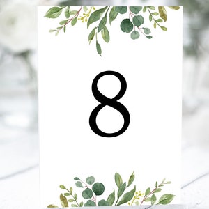 Number Sticker / Wedding Table Number / Number Decal / House Numbers / Mailbox Sticker / Balloon Sticker Decal / Vinyl Number Sticker