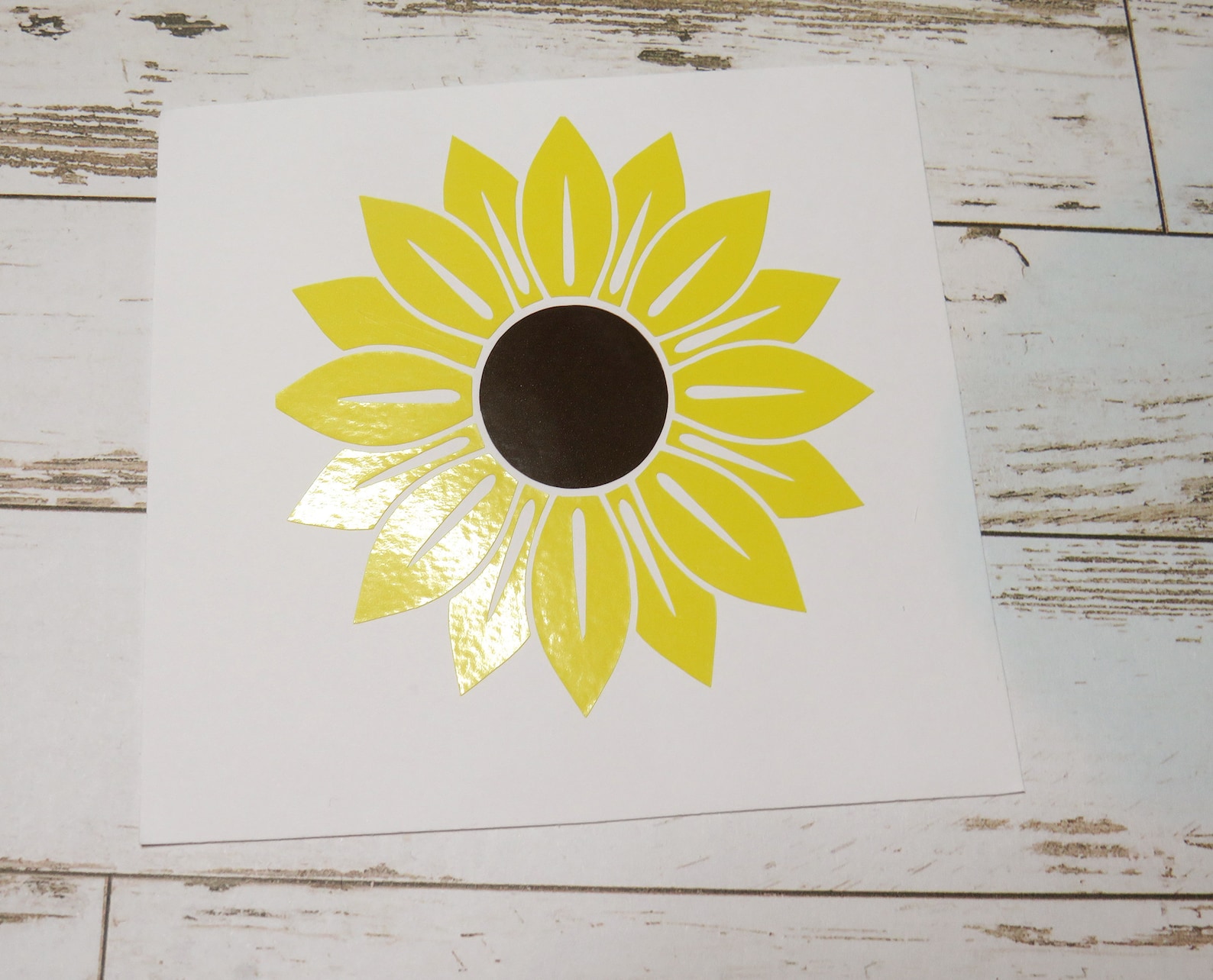 Sunflower Sticker / Coffee Cup Decal / Vinyl Decal / Etsy UK