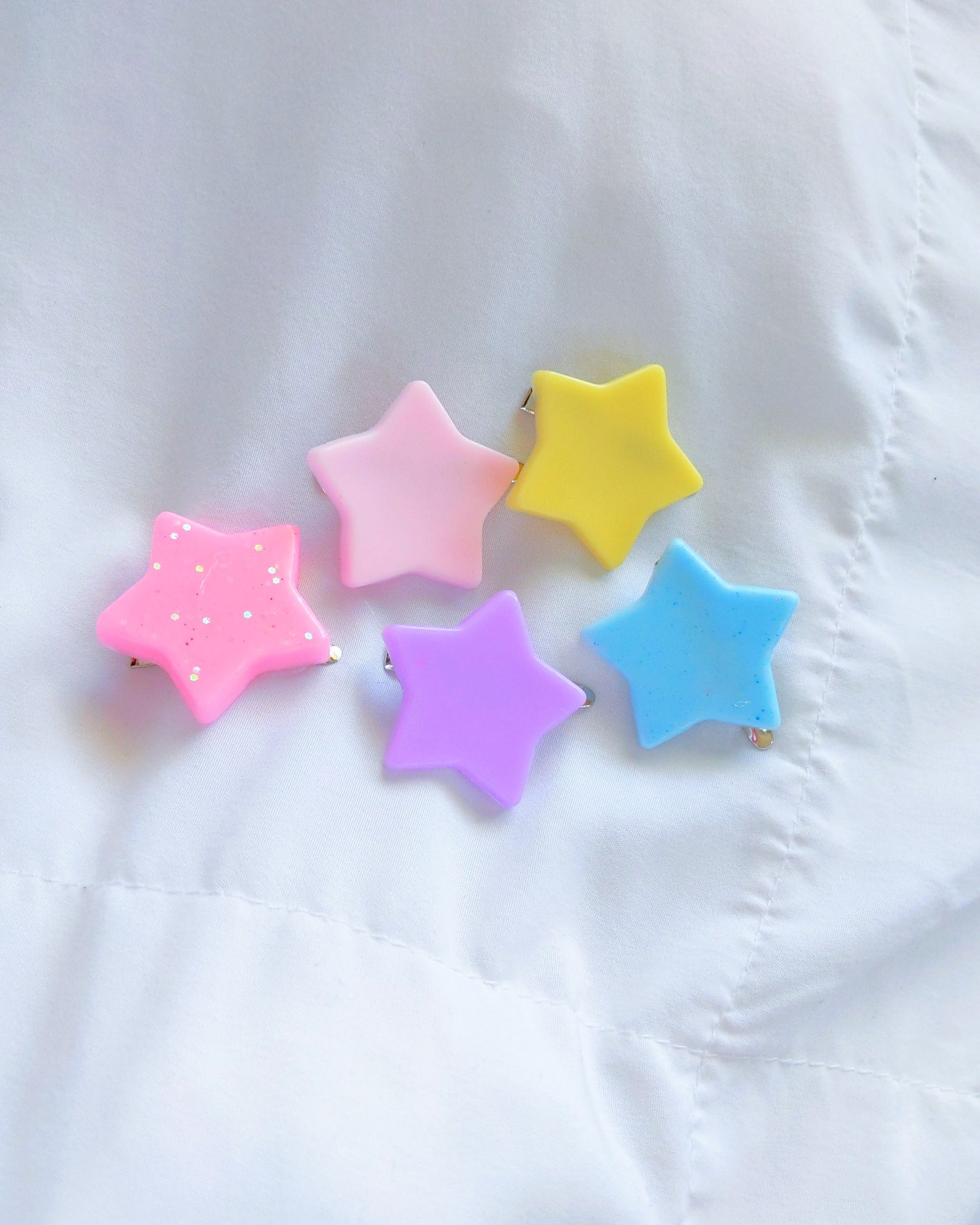 Dreamy Little Star Hair Clip Dream Yume Sweet Lolita Fairykei Etsy