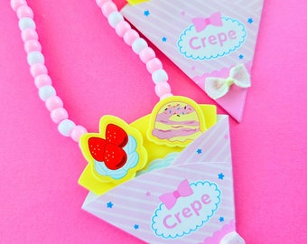 Sweetie Crepe Fairykei Long Necklaces