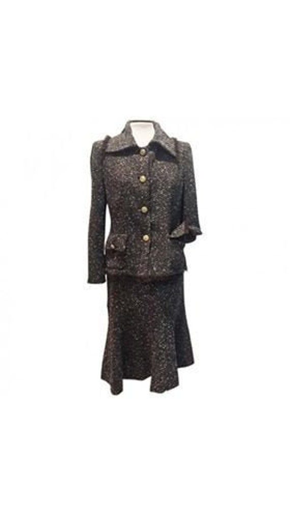 LUISA SPAGNOLI Suit - boucle suit - 60s suit