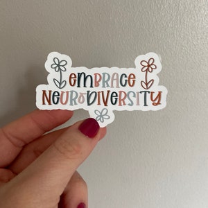 Sticker Embrace Neurodiversity - Stickers mignons