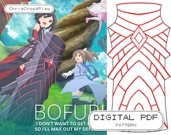 BOFURI Maple's Shield Pattern for Cosplay