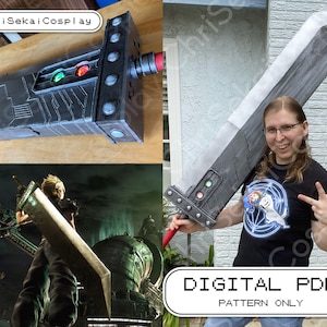 Final Fantasy VII Buster Sword-cosplaypatroon