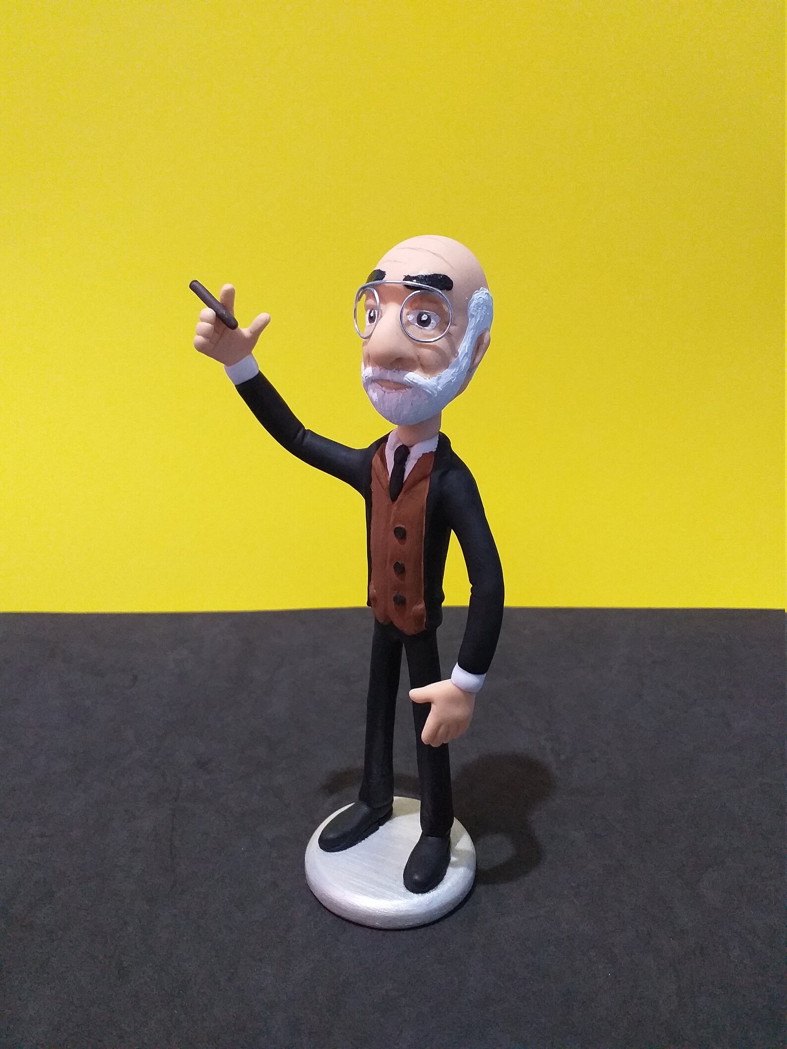 Sigmund Freud Figurine / Freud Figure / Freud Handmade Figure | Etsy