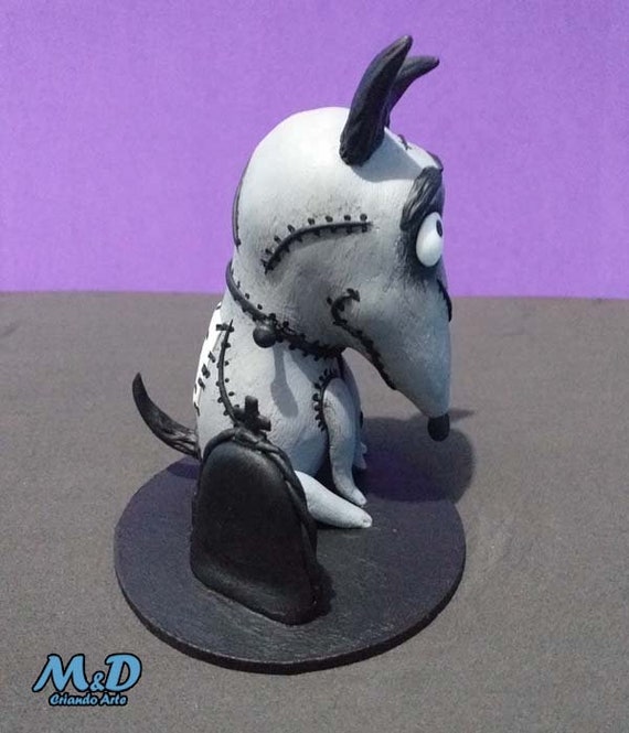 Sparky Frankenweenie - Tim Burton / Figur Hund / handgemachte
