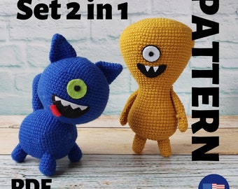 ugly doll crochet pattern