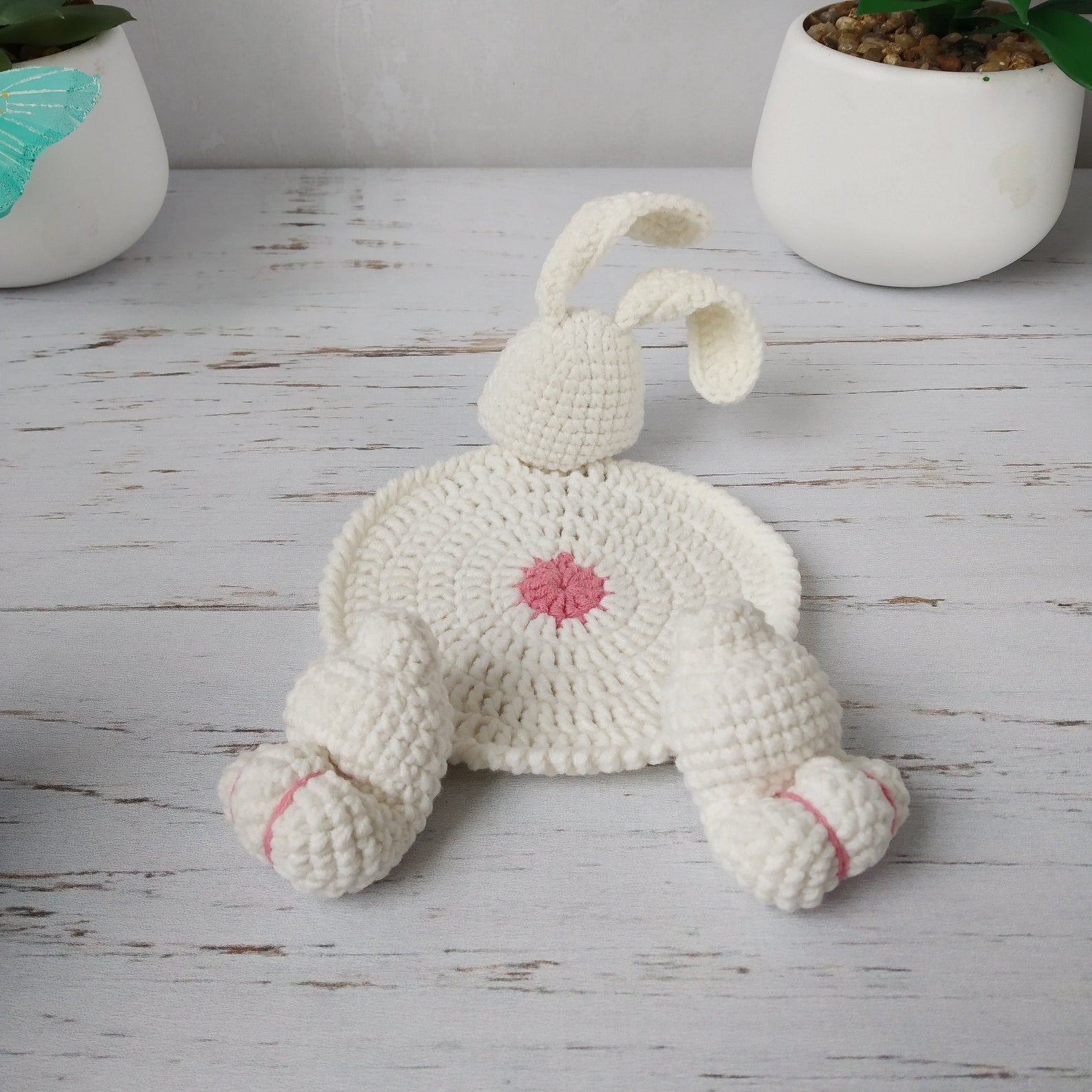 BUNNY Coaster CROCHET PATTERN Crochet Easter Decor Pattern Etsy