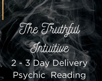 Psychic Reading || 2 - 3 Day Delivery