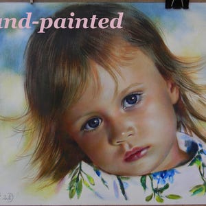 Regalo original Retrato de foto, Pintura al óleo personalizada de foto, Retrato al óleo hecho a mano, pintura original, regalo personalizado, Regalo para ella