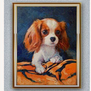 Pet portrait from photo canvas hand painted, Custom Canvas Pet Portrait, pet portrait from photo, Pet Memorial Portrait