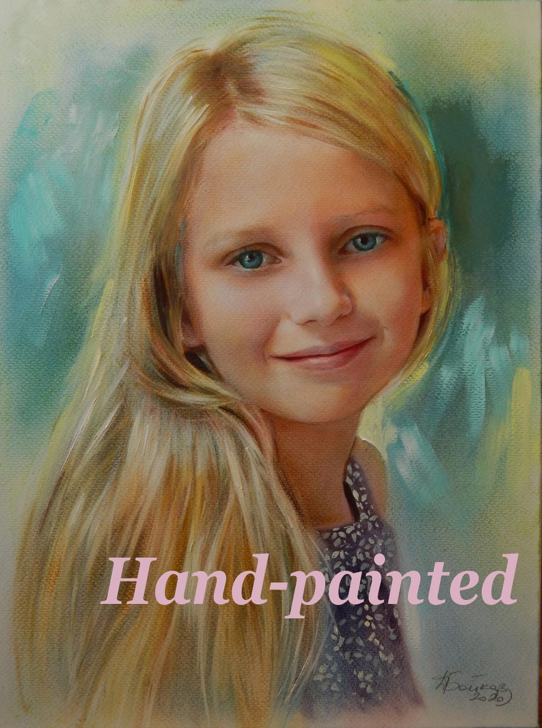 Custom Oil Portrait Painting From Photo: Personalized Art Commission - Etsy
