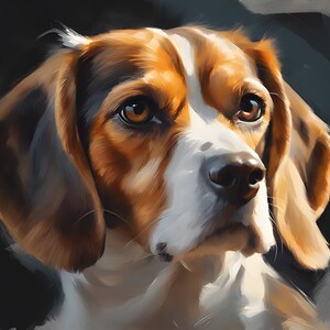 Pet Lover Gift, Custom Pet Portrait From Photo, Dog Portrait, Cat Portrait, Pet Memorial, canvas pet portrait, Custom Pet Gift, Wall Art