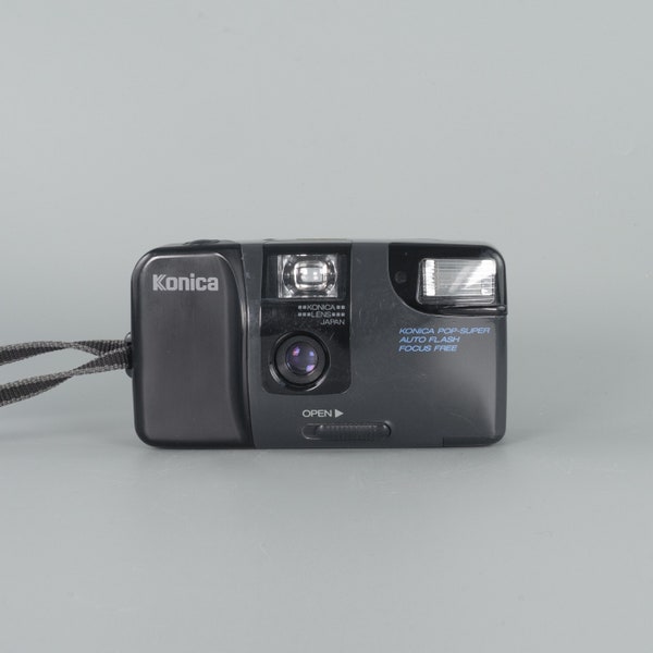 Konica Pop Super - 35mm film camera point and shoot