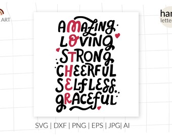 Download Mother Acronym Etsy