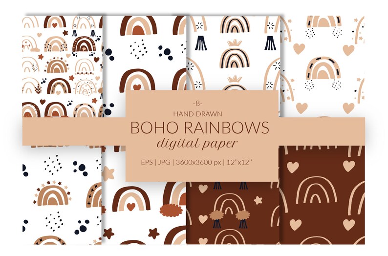Download Boho svg rainbow svg bundle. Valentines day svg love | Etsy