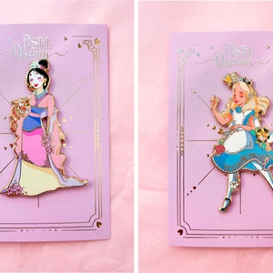 Pastel Dream collection of jumbo pin's Princesses image 7
