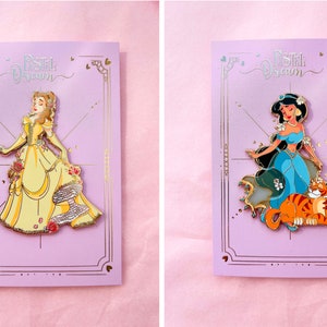 Pastel Dream collection of jumbo pin's Princesses image 6