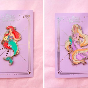 Pastel Dream collection of jumbo pin's Princesses image 4