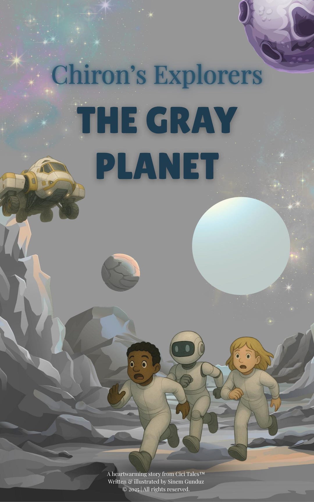 The Gray Planet | Kids Sci-fi Space Adventure Book | Alien Planet ...