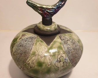 Pot met deksel III - Tjabel Klok Bax Kunst