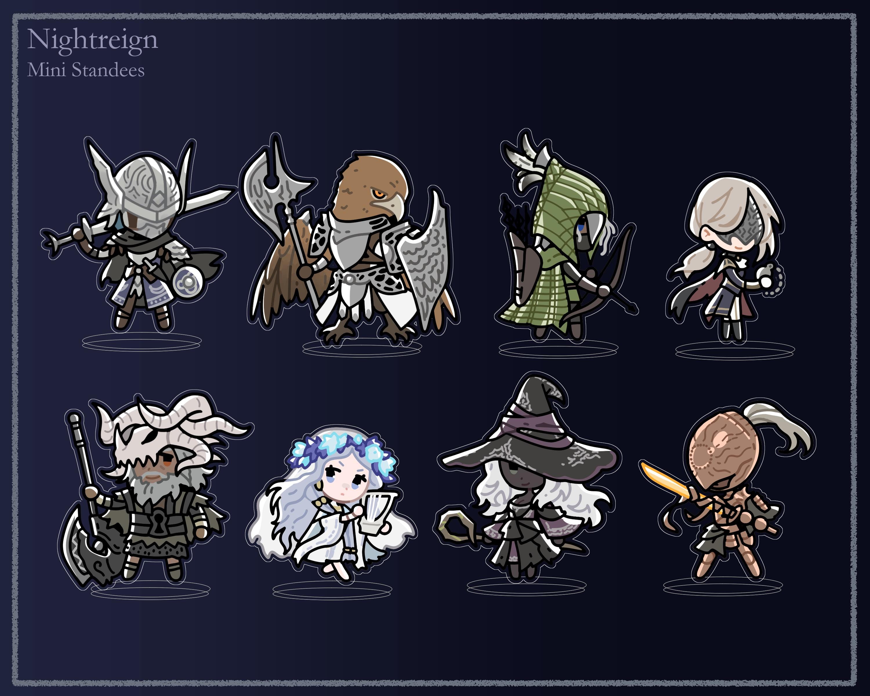 Nightreign - Etsy 日本 ELDENRING NIGHTREIGN 復讐者 キーホルダー