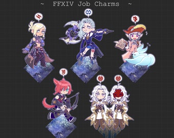 FFXIV ARR Job Charms
