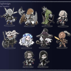 Nightreign Mini Standees