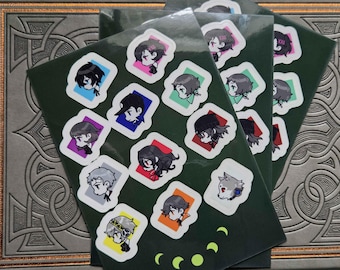 P3R Sticker Sheets