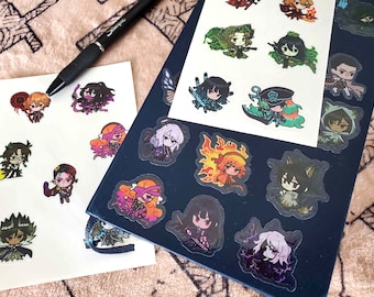 Limbus Company Sticker Sheets