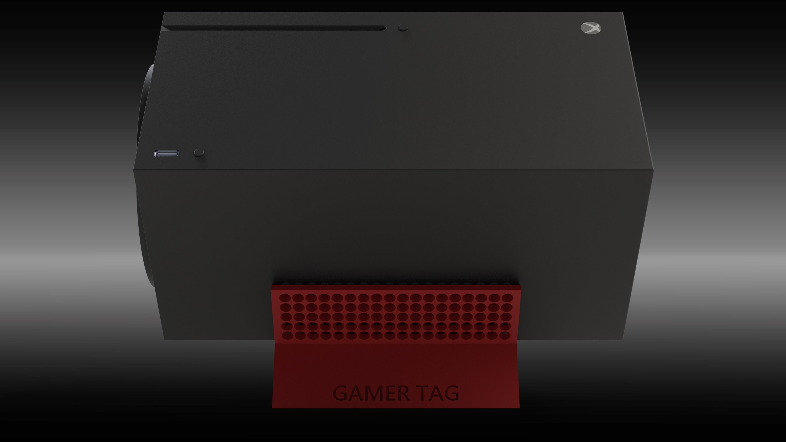 Xbox Series X Horizontal 3D printed stand. Etsy