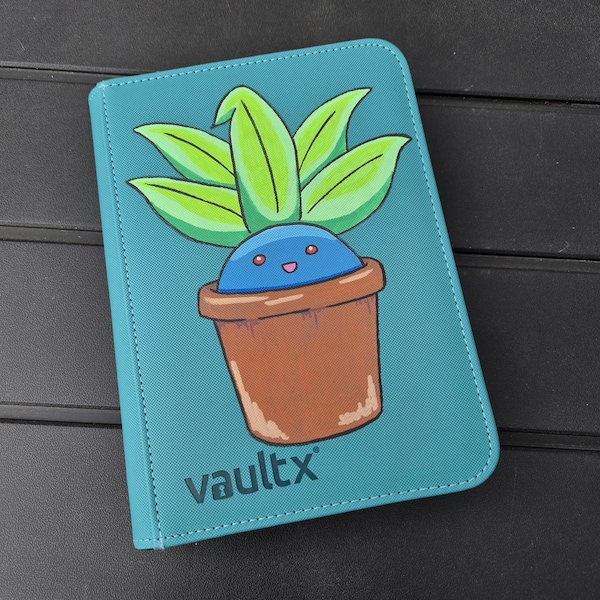 4 Pocket Custom Vault X Binder - Derpy Plant Pot