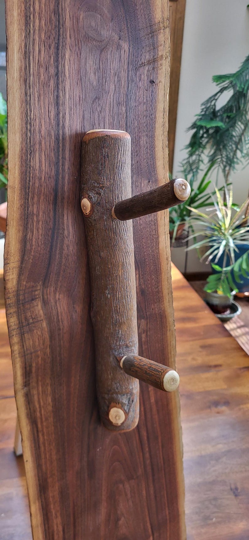 Rustic Coat Rack - Hall Tree - Cabin Lodge - Etsy