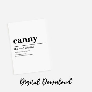 Digitaler Download Geordie Karte, Geordie Canny Karte, Geordie Karte, Geordie Druck, Newcastle Karte, Geordie Thema, Geordie Freund.