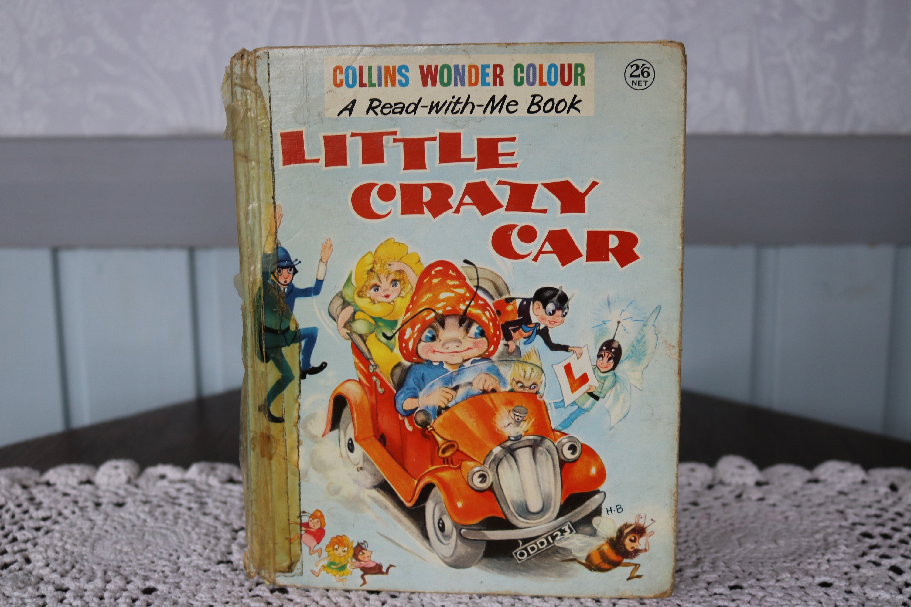 Vintage Little Crazy Car Collins Wonder Colour Book. 1st - Etsy