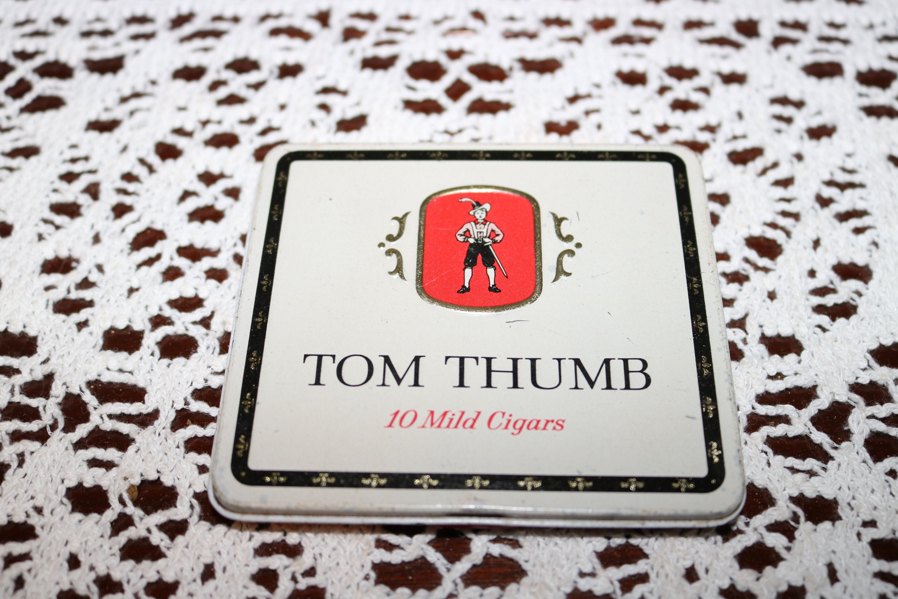 Tom Thumb Christmas Hours 2022 Vintage Tom Thumb 10 Cigars Tobacco Wee Tin 2 Available | Etsy Australia