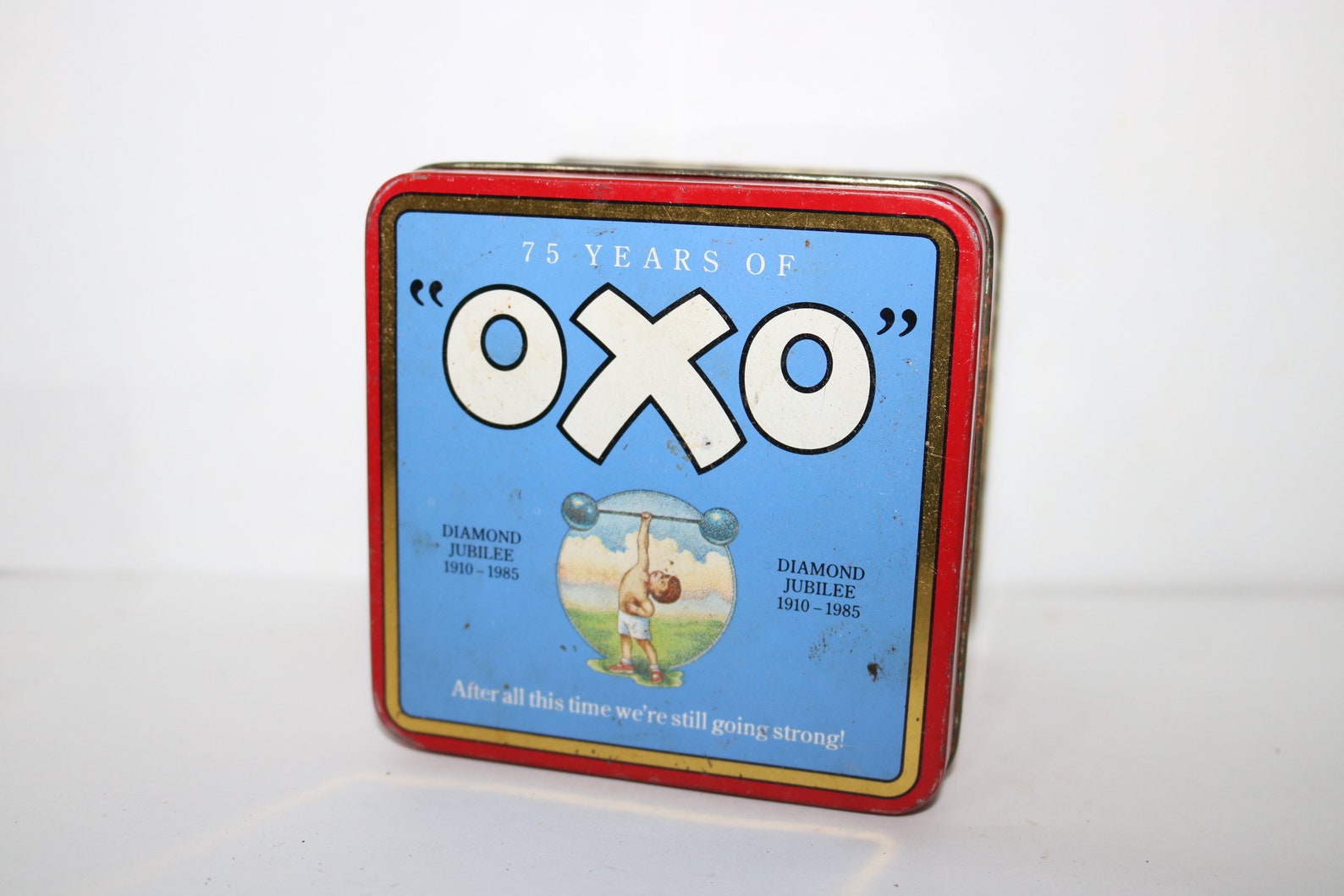 Vintage OXO 75 Years Diamond Jubilee Edition Tin | Etsy