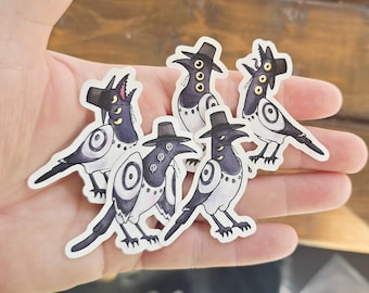 Many Moods of Magpie Sticker Set