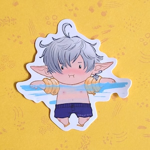 Buoyant Alphinaud sticker