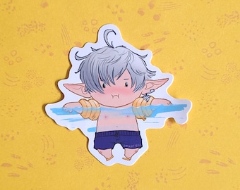 Buoyant Alphinaud sticker