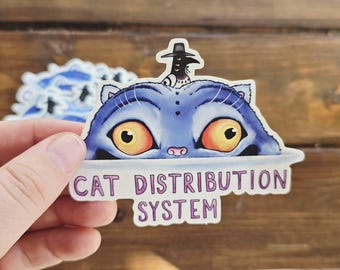 Tiger "Cat Distribution System" Sticker