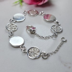 Filigree bracelet, 925 Handmade bracelet, Special jewelry gift, Sterling silver boho bracelet, Geometric bracelet, Filigree art jewelry