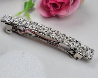 1950年代の刻印入り950スターリングシルバーのヴィンテージバレッタ