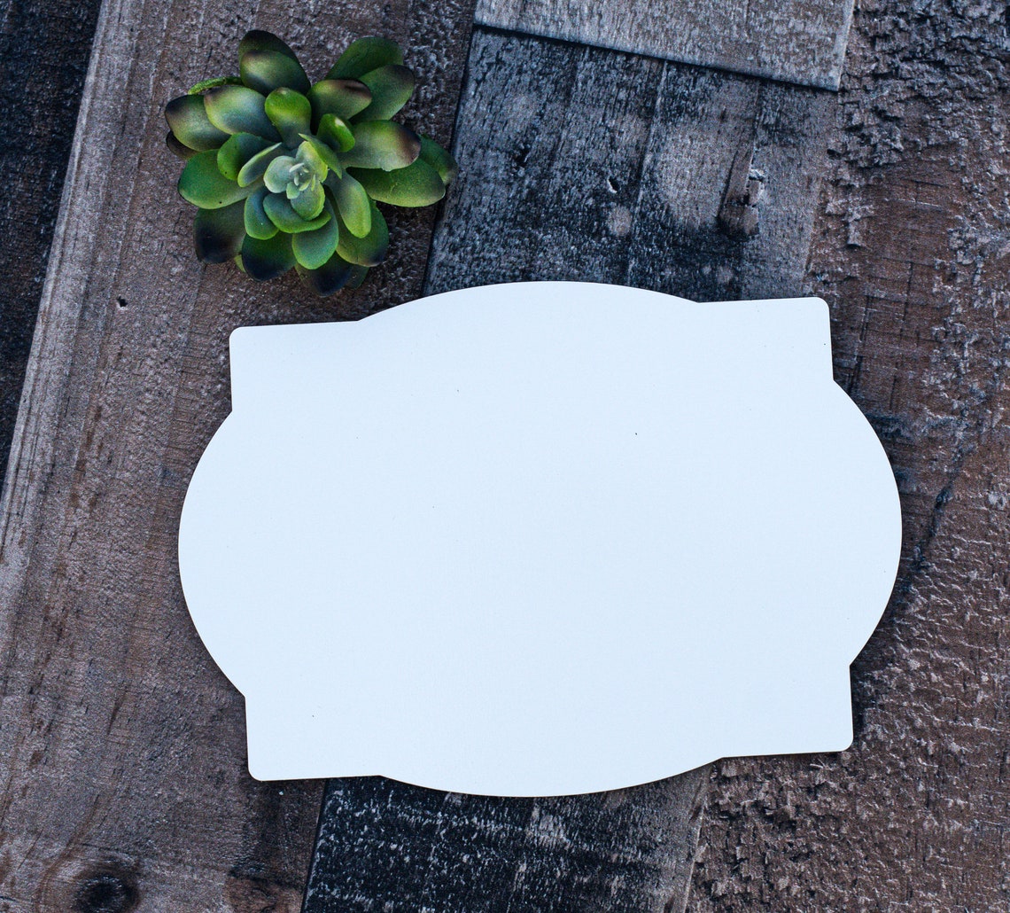 Fancy Shape Sign Blanks DIY Sign Blanks Prefinished Sign Etsy