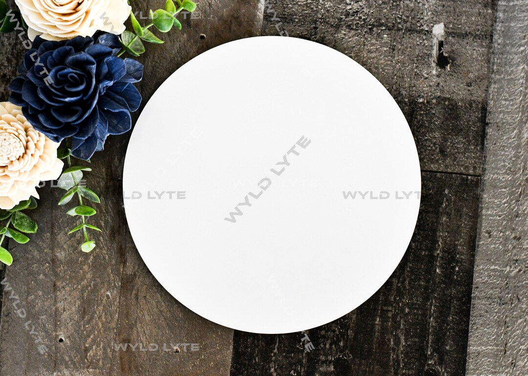 Sublimation Rounded Top Rectangular Sign Round Sign Mock up | Sublimation Mockup | Wreath Center Mockup | Wreath ...