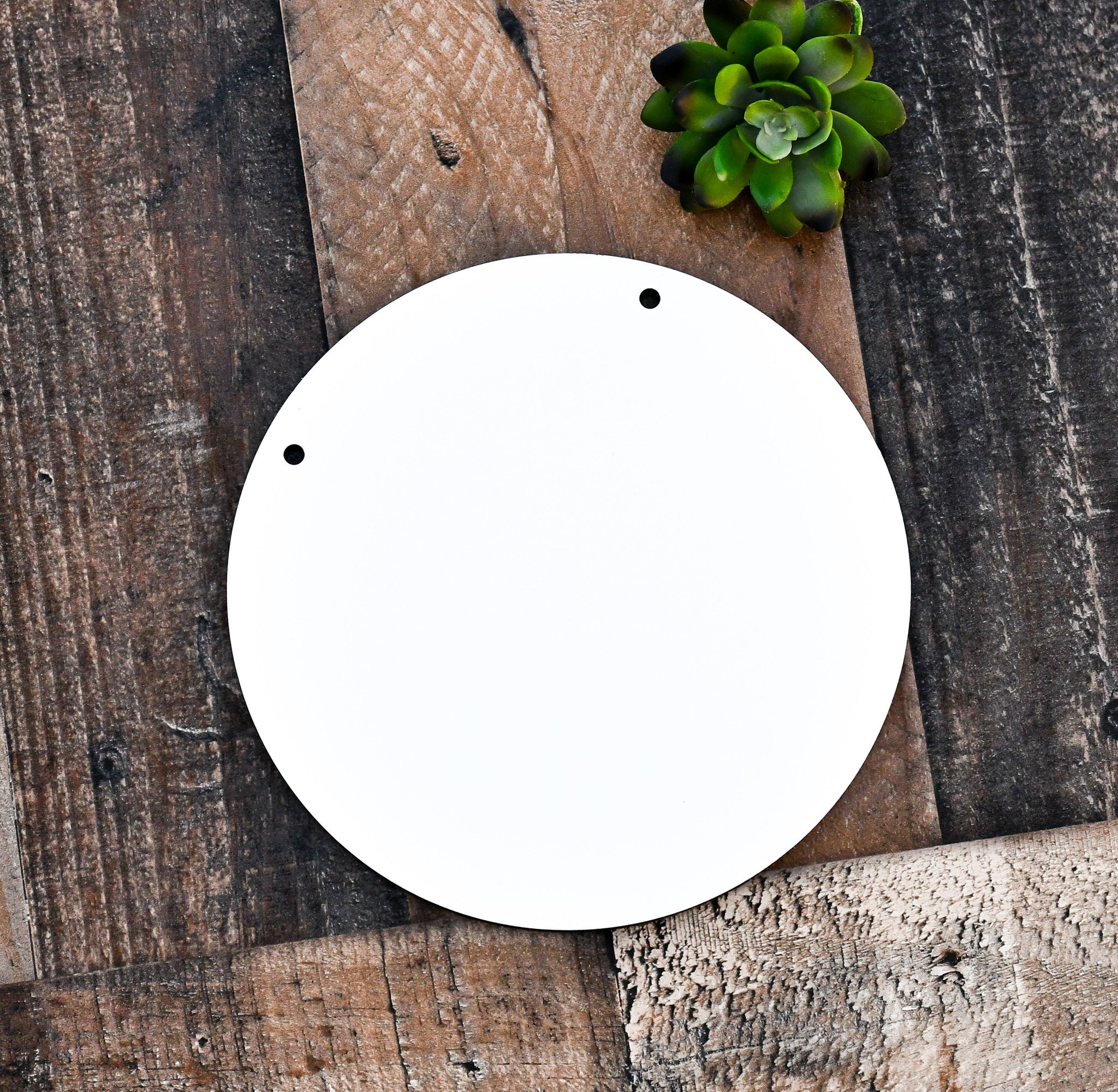 Sublimation Circle Sign Blanks Hanging Sign Blanks Door Etsy