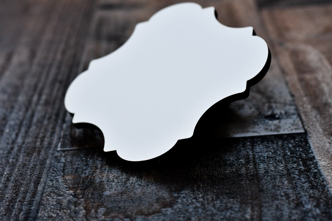 4 Sublimation Coaster Blanks Coasters DIY Sign Etsy