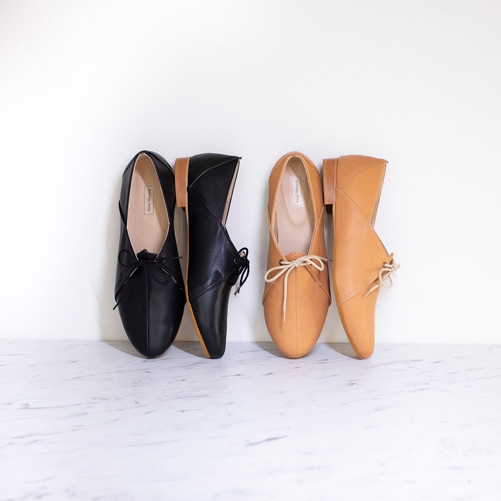 Tokyo Tie Shoes Women Oxford Lace up Womens Shoes Womens Shoes