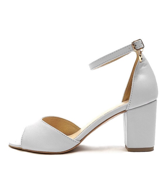 Marita-bruiloft schoenen Blok hakken trouwschoenen Bruiloft - Etsy Nederland
