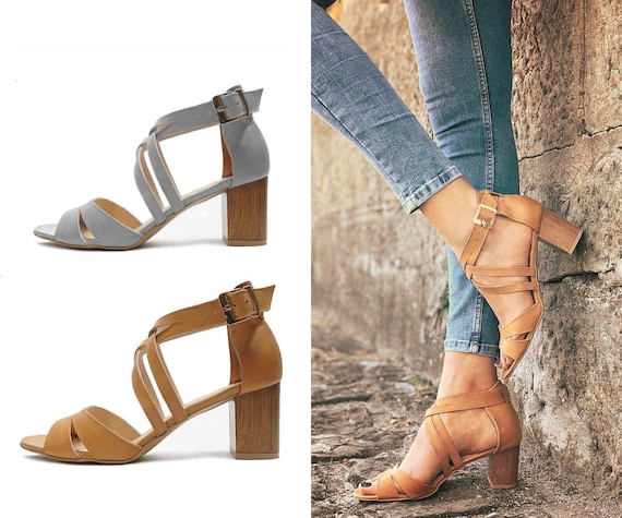 Aster lederen sandalen blokhak sandaal zwarte sandalen hakken sandalen vrouwen sandalen sandalen met hakken Griekenland sandalen vrouwen schoenen hakken schoenen Etsy Nederland